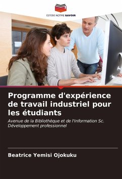 Programme d'expérience de travail industriel pour les étudiants - Ojokuku, Beatrice Yemisi