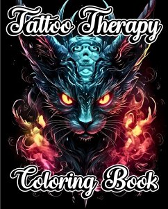 Tattoo Therapy Coloring Book - Helle, Luna B.