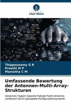 Umfassende Bewertung der Antennen-Multi-Array-Strukturen - R, Thippeswamy G;P, Preethi M;M, Mamatha C