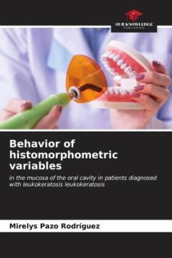 Behavior of histomorphometric variables - Pazo Rodríguez, Mirelys