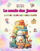 Le monde des jouets - Livre de coloriage pour enfants