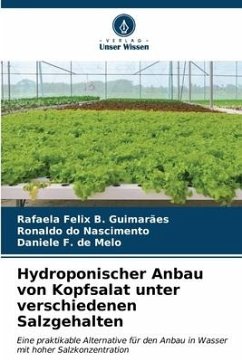 Hydroponischer Anbau von Kopfsalat unter verschiedenen Salzgehalten - B. Guimarães, Rafaela Felix;do Nascimento, Ronaldo;F. de Melo, Daniele