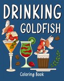 Drinking Goldfish Coloring Book