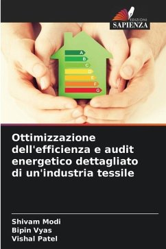 Ottimizzazione dell'efficienza e audit energetico dettagliato di un'industria tessile - Modi, Shivam;Vyas, Bipin;Patel, Vishal