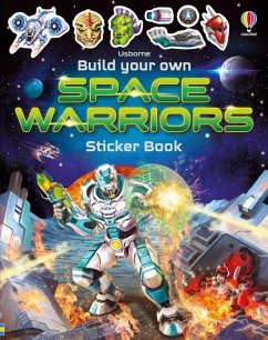 Build Your Own Space Warriors Sticker Book - Tudhope, Simon