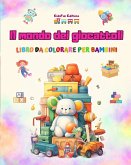 Il mondo dei giocattoli - Libro da colorare per bambini