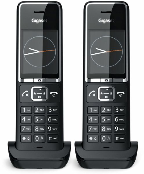 Gigaset Comfort 550HX duo schwarz/chrom Gigaset Comfort 550HX duo schwarz/chrom