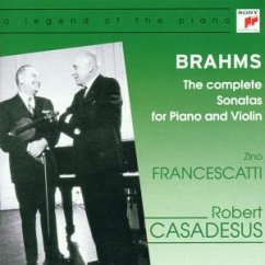Brahms - Robert Casadesus, Zino Francescatti; Brahms