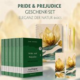 Stolz und Vorurteil Geschenkset - 6 Bücher (Hardcover + Audio-Online) + Eleganz der Natur Schreibset Basics, m. 6 Beilag