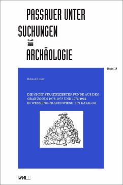 Die nicht stratifizierten Funde aus den Grabungen 1973-1975 und 1978-1982 in Wessling-Frauenwiese: - Bender, Helmut