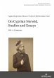 On Cyprian Norwid. Studies and Essays - Bild 1