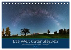 Welt unter Sternen (Tischkalender 2024 DIN A5 quer), CALVENDO Monatskalender