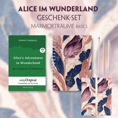 Alice im Wunderland Geschenkset (Softcover + Audio-Online) + Marmorträume Basics, m. 1 Beilage, m. 1 Buch - Carroll, Lewis