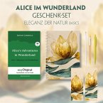 Alice im Wunderland Geschenkset (Hardcover + Audio-Online) + Eleganz der Natur Schreibset Basics, m. 1 Beilage, m. 1 Buc