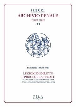 Lezioni di diritto e procedura penale (eBook, PDF) - Innamorati, Francesco; Spina, Michele