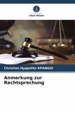 Anmerkung zur Rechtsprechung - KPANGUI, Christian Hyppolite