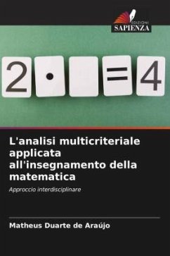 L'analisi multicriteriale applicata all'insegnamento della matematica - Araújo, Matheus Duarte de