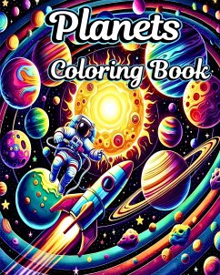 Planets Coloring Book - Caleb, Sophia