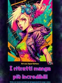 I ritratti manga più incredibili - Il libro da colorare perfetto per gli appassionati di manga e anime