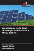 Valutazione delle fonti di energia rinnovabile a MPKV Rahuri