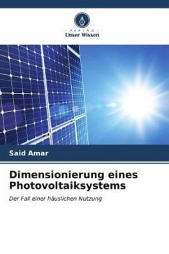 Dimensionierung eines Photovoltaiksystems - Amar, Said