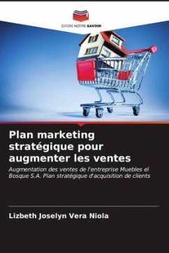 Plan marketing stratégique pour augmenter les ventes - Vera Niola, Lizbeth Joselyn