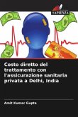 Costo diretto del trattamento con l'assicurazione sanitaria privata a Delhi, India