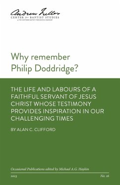 Why remember Philip Doddridge - Clifford, Alan C.