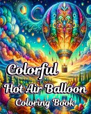 Colorful Hot Air Balloon Coloring Book