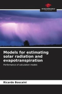 Models for estimating solar radiation and evapotranspiration - Boscaini, Ricardo