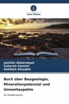 Buch über Baugeologie, Mineralienpotenzial und Umweltaspekte - Akbarnejad, Jamileh;Samimi, Sahereh;Alizadeh, Habibeh