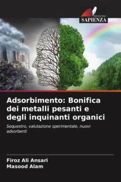 Adsorbimento: Bonifica dei metalli pesanti e degli inquinanti organici - Ansari, Firoz Ali;Alam, Masood