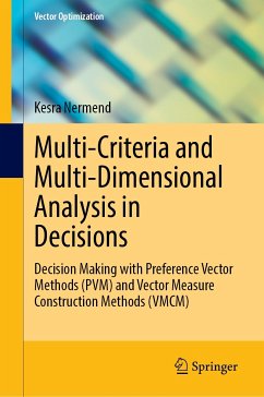 Multi-Criteria and Multi-Dimensional Analysis in Decisions (eBook, PDF) - Nermend, Kesra