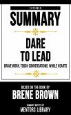 Extended Summary - Dare To Lead (eBook, ePUB)