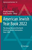 American Jewish Year Book 2022 (eBook, PDF)