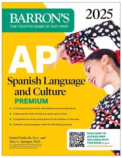 AP Spanish Language and Culture Premium, 2025: Prep Book with 5 Practice Tests + Comprehensive Review + Online Practice (eBook, ePUB) - Paolicchi, Daniel; Springer, Alice G.