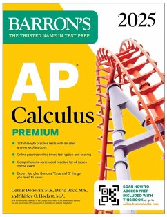 Cover AP Calculus Premium, 2025: Prep Book with 12 Practice Tests + Comprehensive Review + Online Practice (eBook, ePUB)