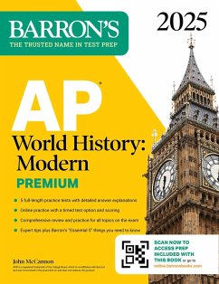 Cover AP World History: Modern Premium, 2025: Prep Book with 5 Practice Tests + Comprehensive Review + Online Practice (eBook, ePUB)