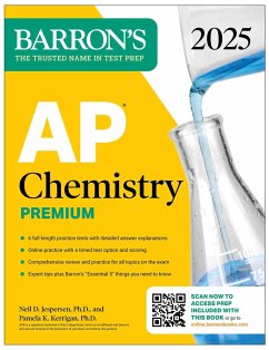 Cover AP Chemistry Premium, 2025: Prep Book with 6 Practice Tests + Comprehensive Review + Online Practice (eBook, ePUB)