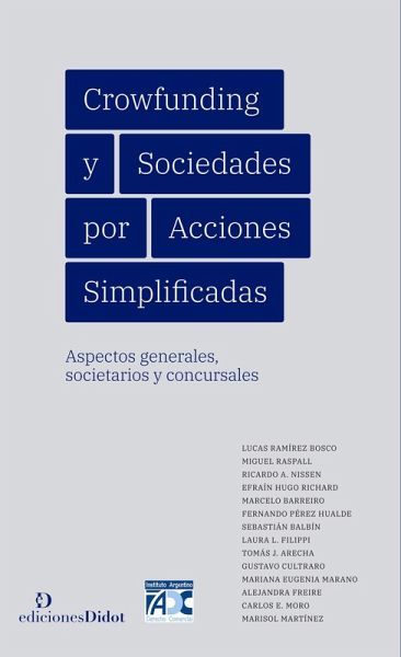 Crowfunding y Sociedades por Acciones Simplificadas (eBook, PDF)