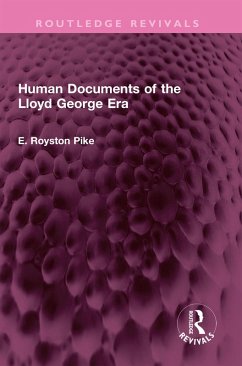 Cover Human Documents of the Lloyd George Era (eBook, ePUB)