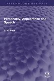 Personality, Appearance and Speech (eBook, PDF)