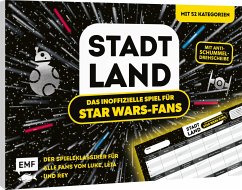 Image of Stadt, Land, das inoffizielle Spiel für Star Wars-Fans - Der Spieleklassiker für alle Fans von Luke, Leia und Rey