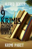 9 Krimis in einem Ferienkoffer: Krimi Paket (eBook, ePUB)