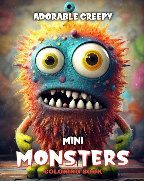 Adorable Creepy Mini Monsters Coloring Book Adorable Creepy Mini Monsters Coloring Book