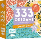 333 Origami - Farbenfeuerwerk: Summer Vibes - Zauberschöne Papiere falten für dein Sommergefühl