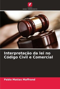 Cover Interpretação da lei no Código Civil e Comercial
