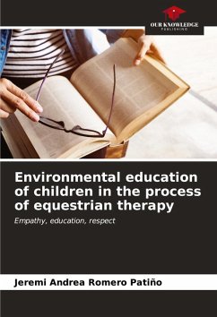 Cover Environmental education of children in the process of equestrian therapy