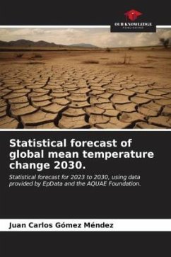 Statistical forecast of global mean temperature change 2030. - Gómez Méndez, Juan Carlos