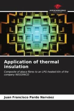 Application of thermal insulation - Pardo Narváez, Juan Francisco